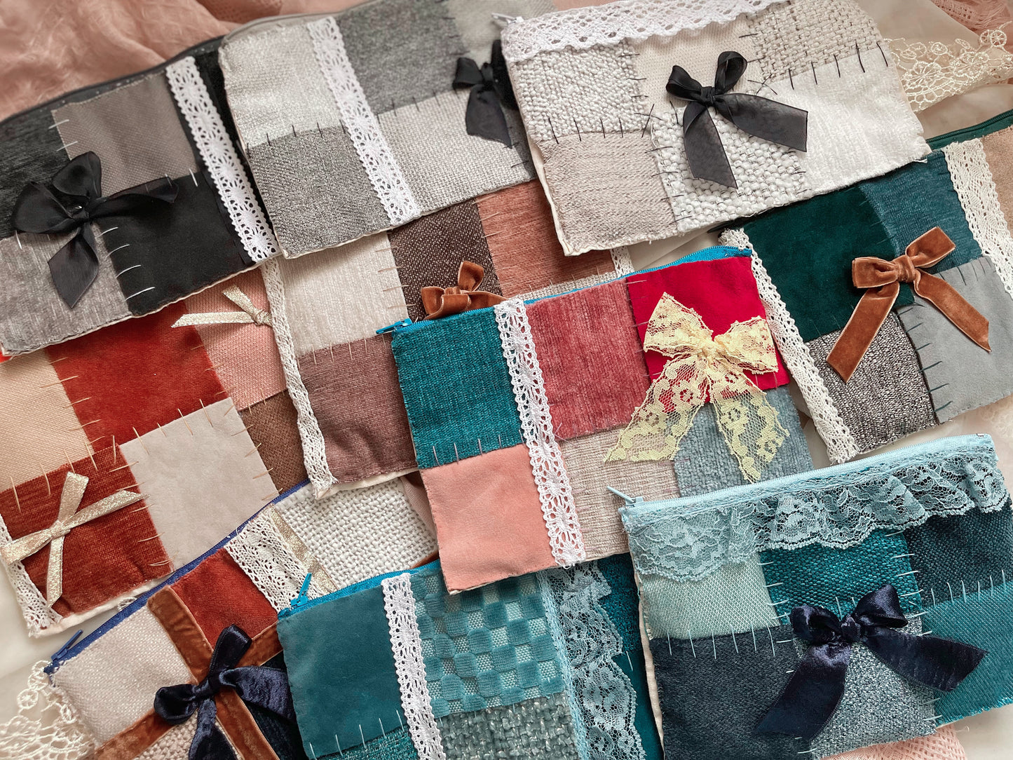 Patchwork Pouches