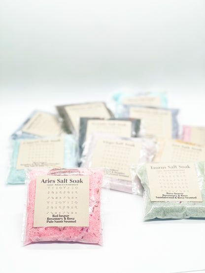 Zodiac Crystal Salt Soak