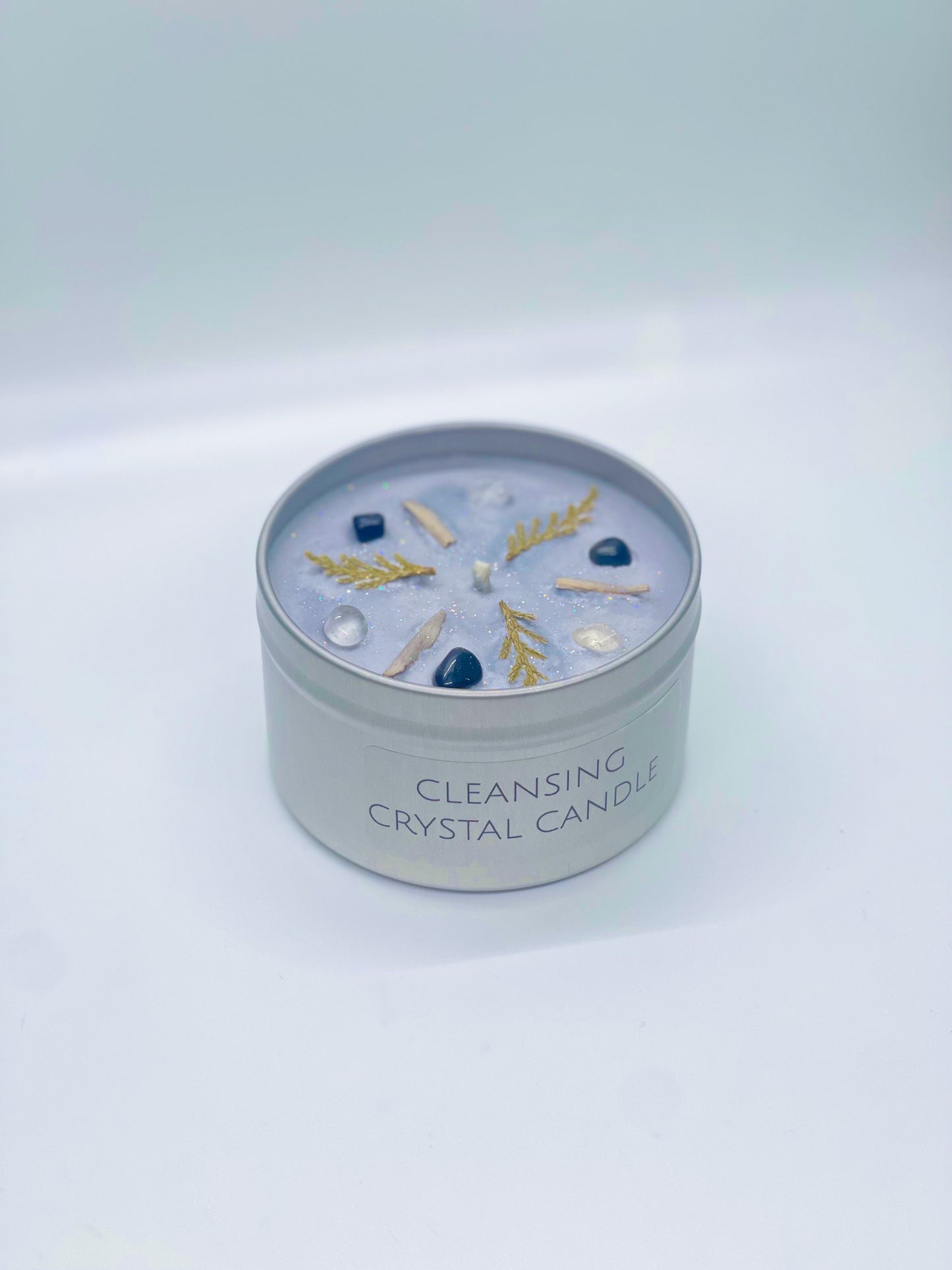 Cleansing Crystal Candle