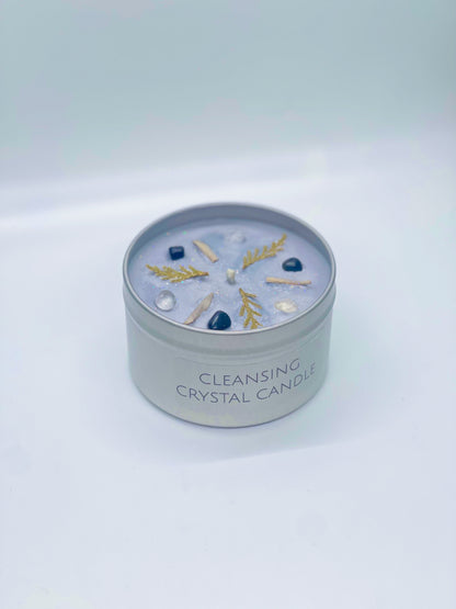 Cleansing Crystal Candle