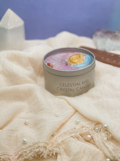Celestial Kiss Crystal Candle