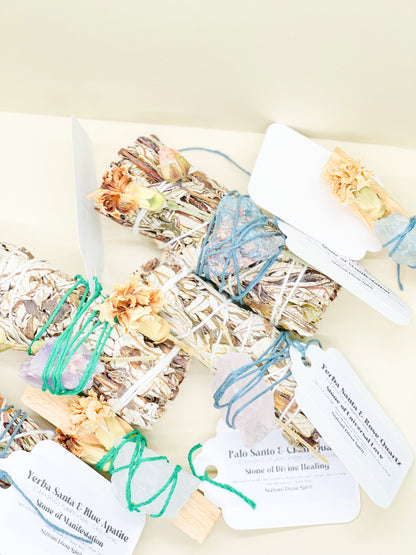 Crystal + Smoke Cleansing Bundle