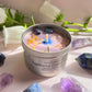 Sagittarius Crystal Candle