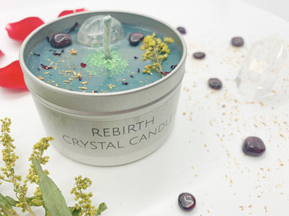 Rebirth Crystal Candle